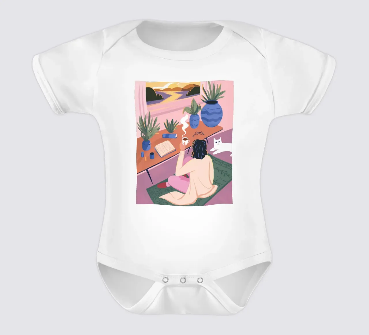 Solitude créative body bébé de Atelier Tiga