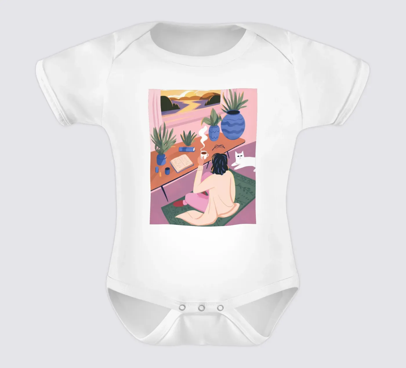 Solitude créative body bébé de Atelier Tiga