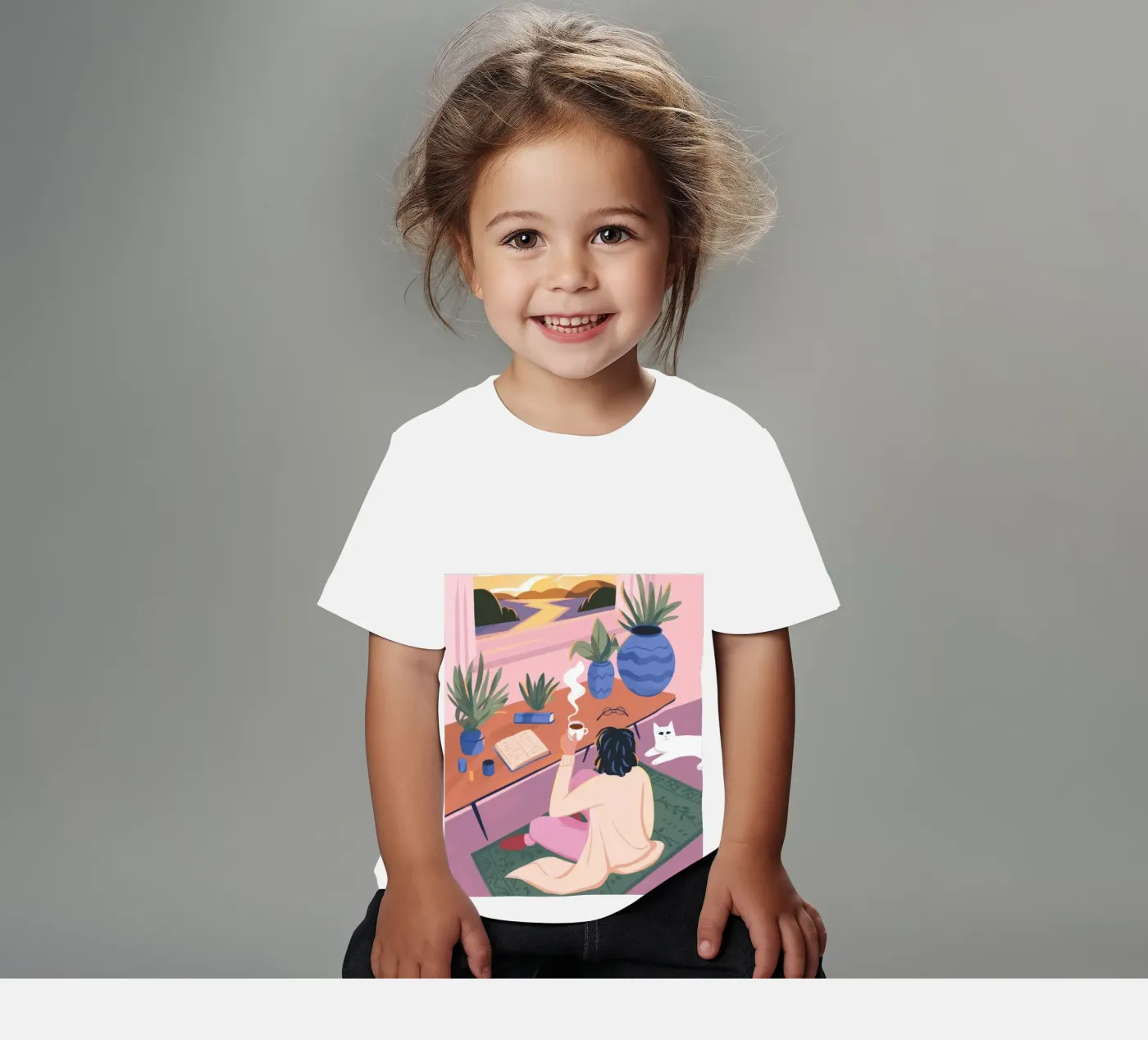Creative Solitude Kinder T-Shirt von Atelier Tiga