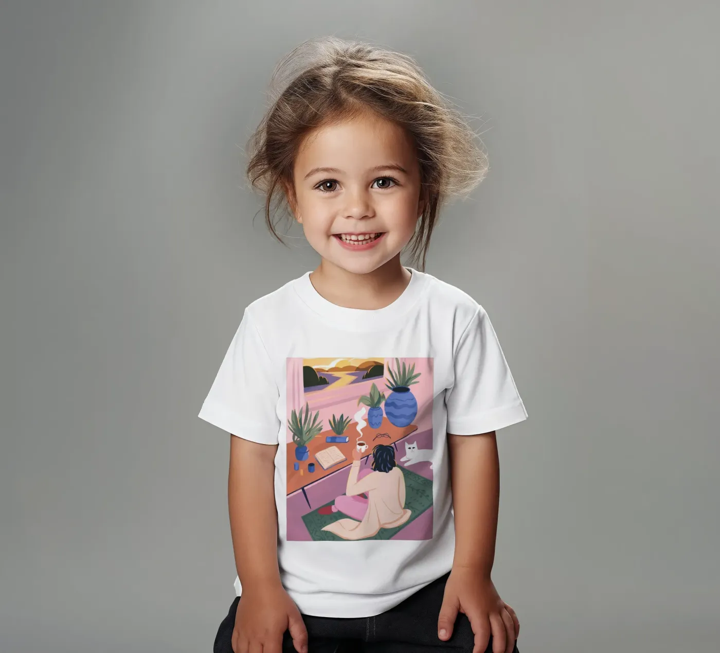 Creative Solitude Kinder T-Shirt von Atelier Tiga
