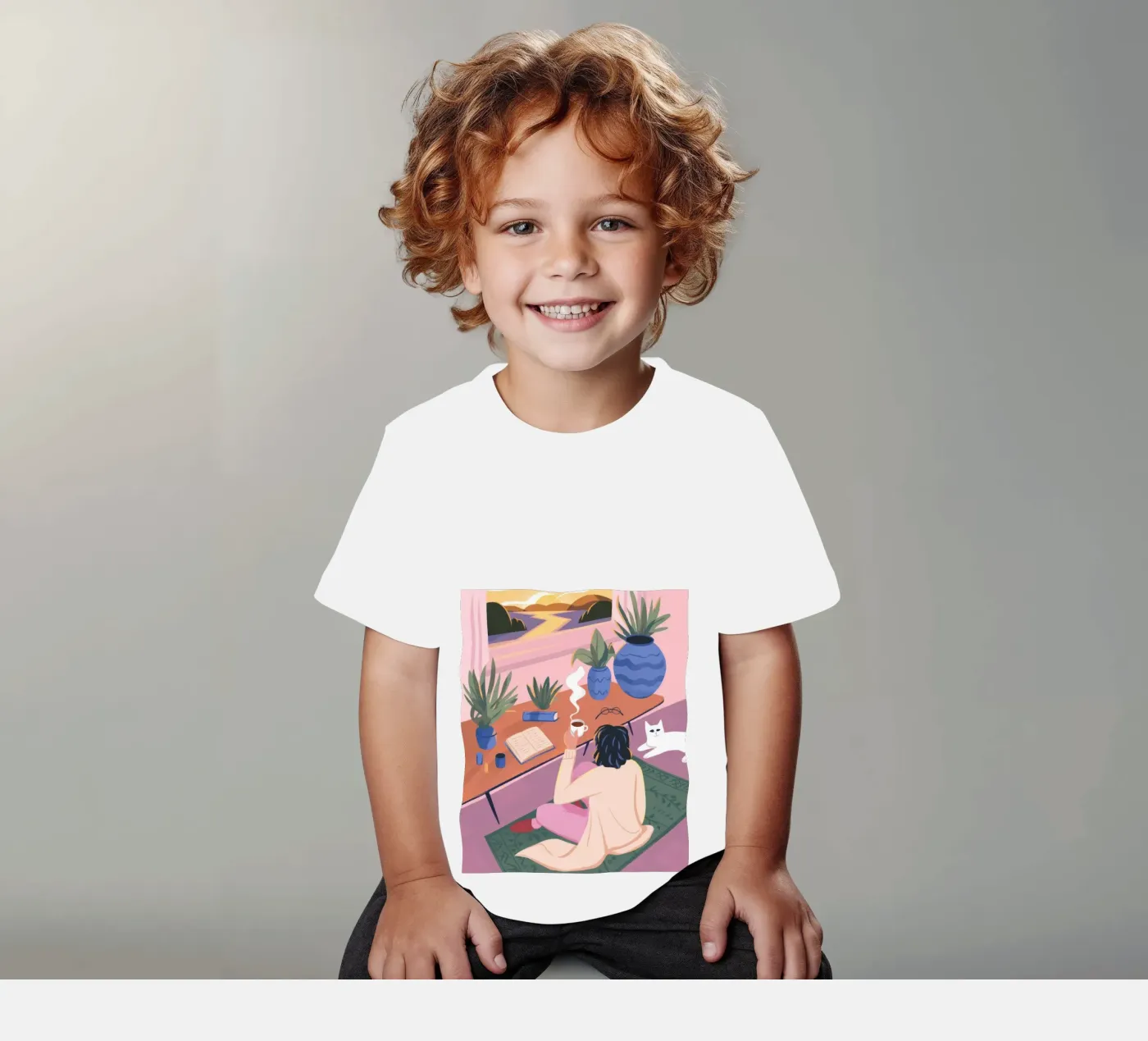 Creative Solitude Kinder T-Shirt von Atelier Tiga
