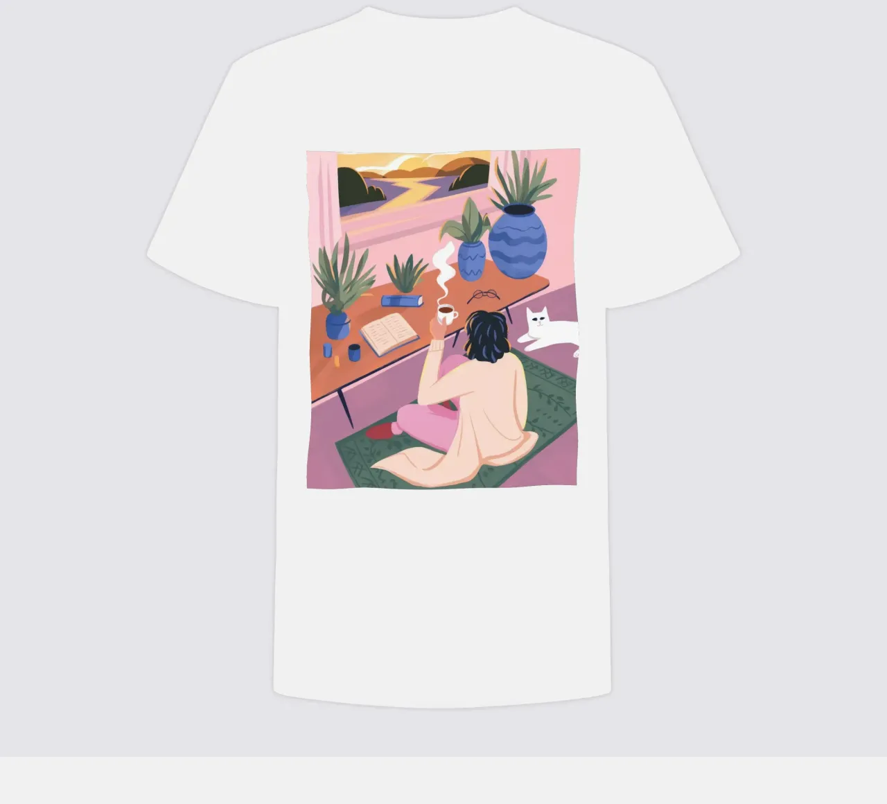 Creatieve eenzaamheid kinder t-shirt van Atelier Tiga