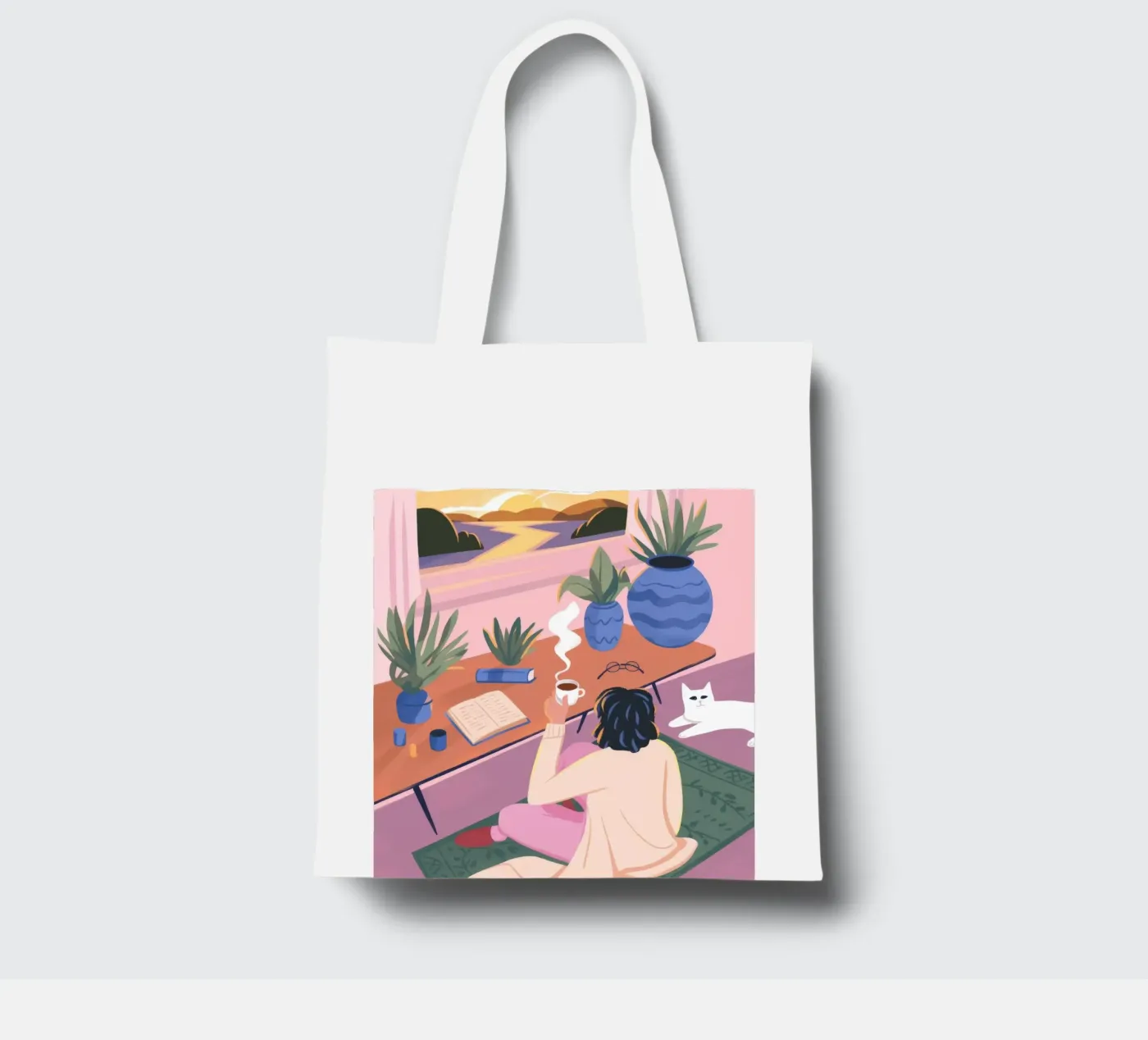 Creative Solitude tote bag by Atelier Tiga