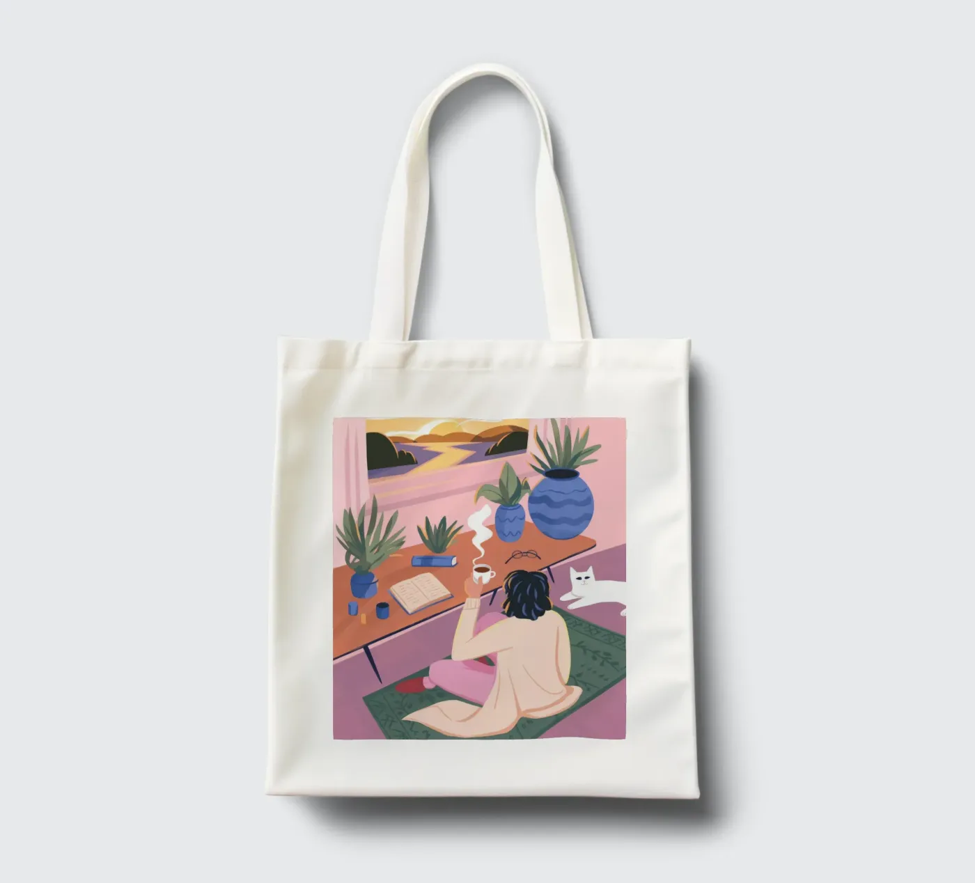 Creative Solitude tote bag by Atelier Tiga