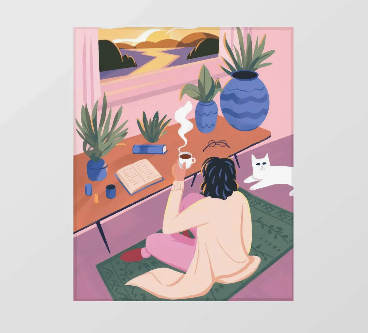 Solitudine creativa pellicola backlit da Atelier Tiga