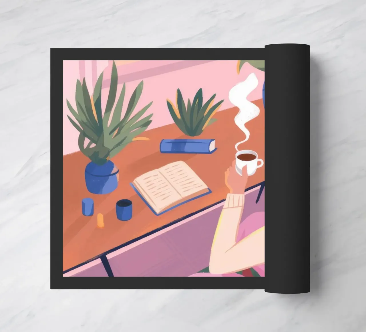 Creative Solitude doormat by Atelier Tiga