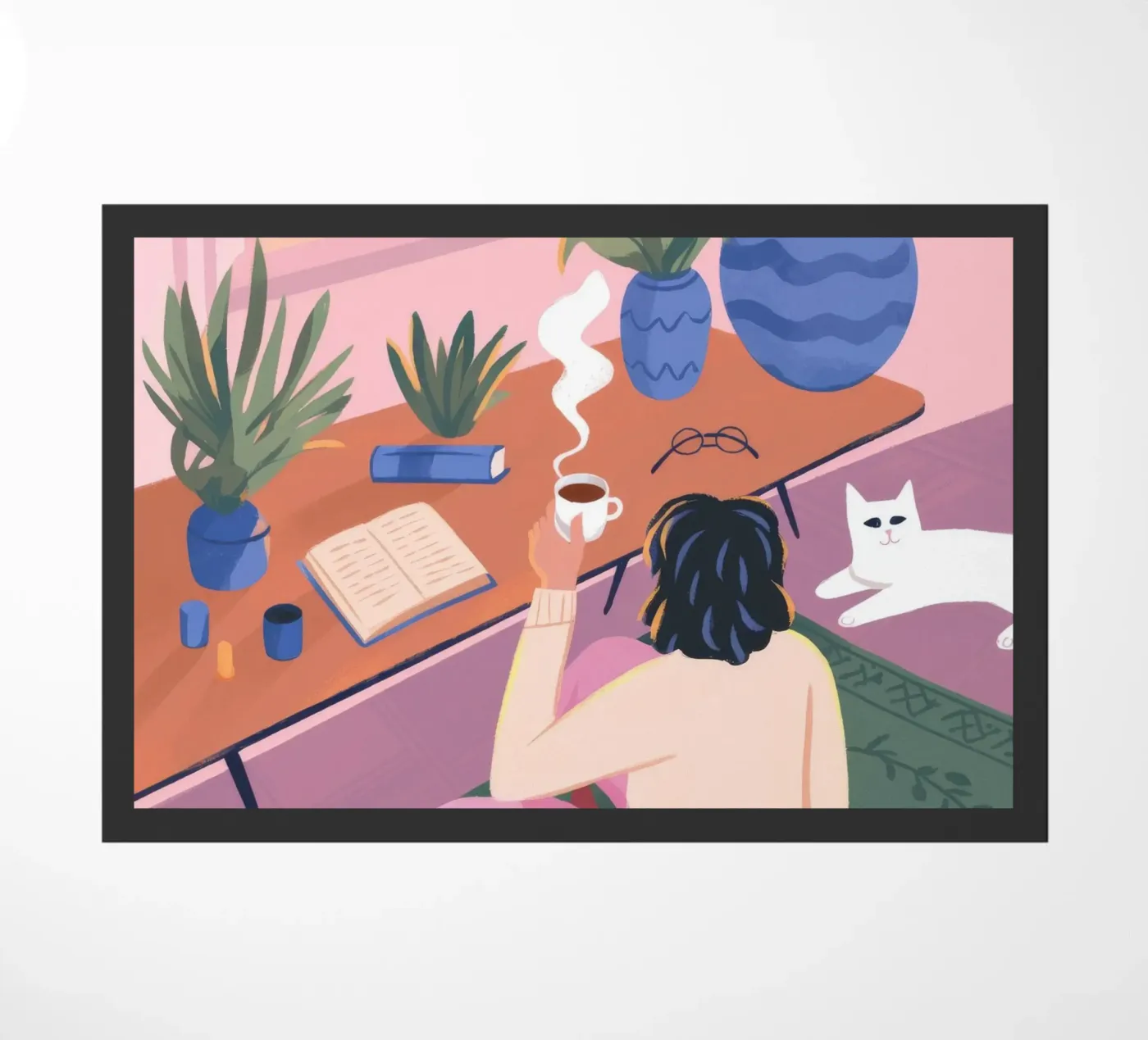 Solitudine creativa zerbino da Atelier Tiga