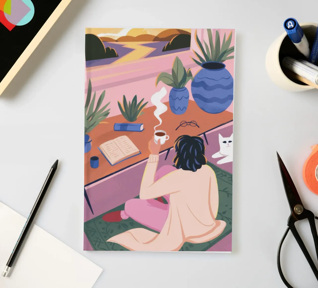 Creative Solitude notebook by Atelier Tiga