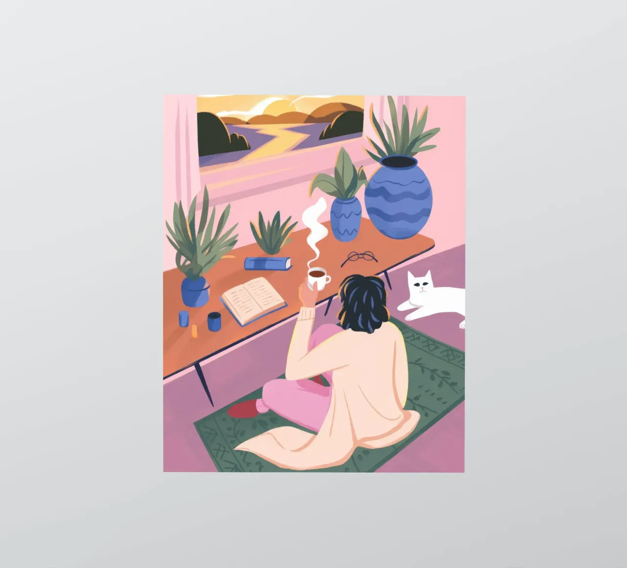 Creative Solitude sticker by Atelier Tiga