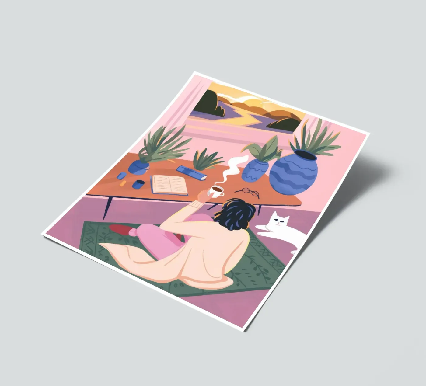 Creatieve eenzaamheid stickervel van Atelier Tiga