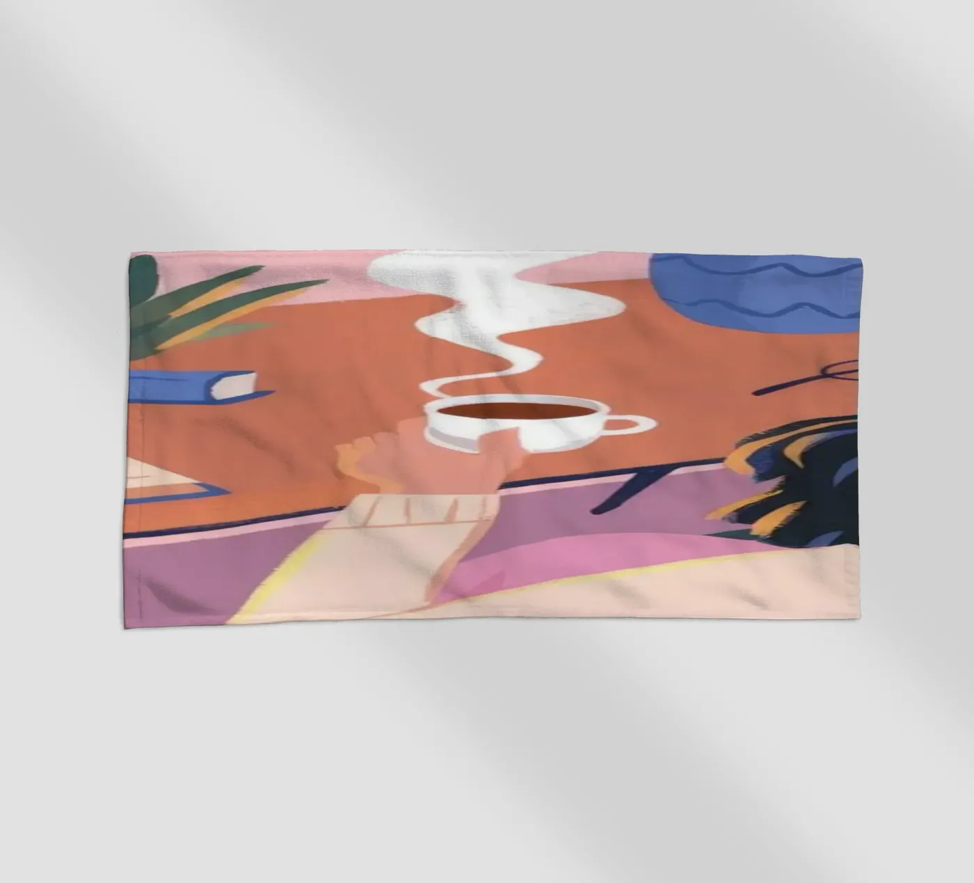 Creative Solitude beach towel by Atelier Tiga