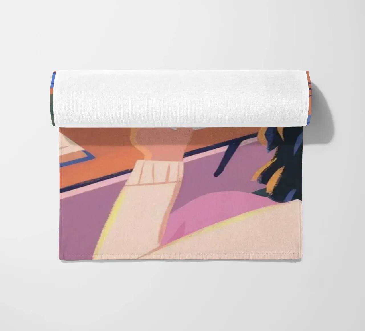 Creative Solitude beach towel by Atelier Tiga