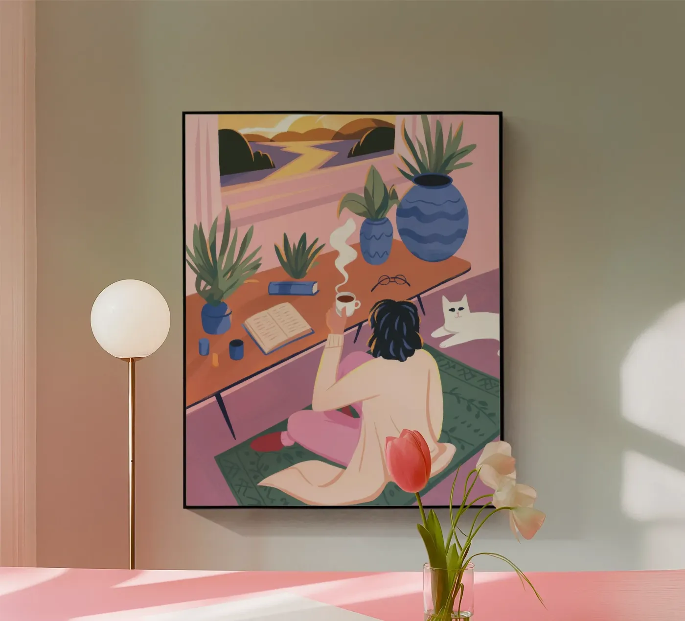 Solitudine creativa plexiglass da Atelier Tiga