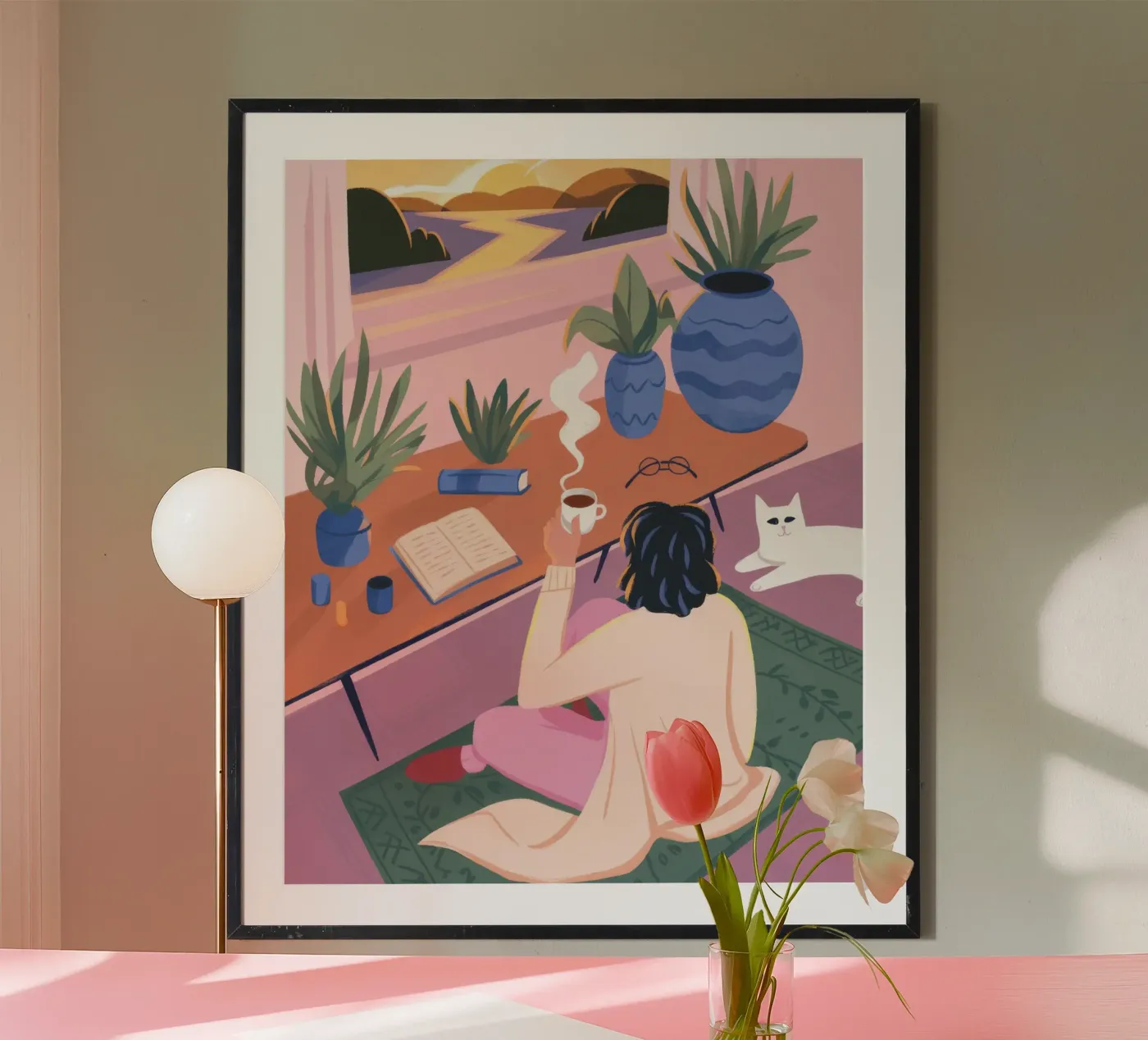 Creative Solitude Poster von Atelier Tiga