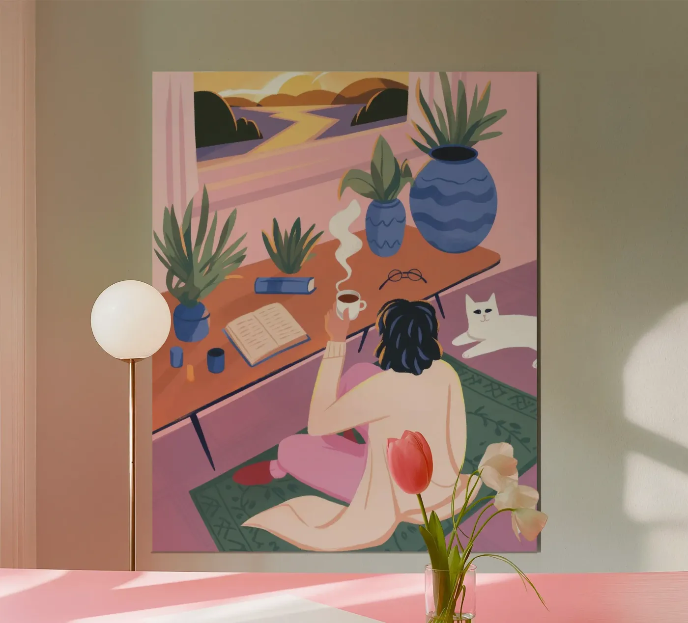 Solitudine creativa poster da Atelier Tiga