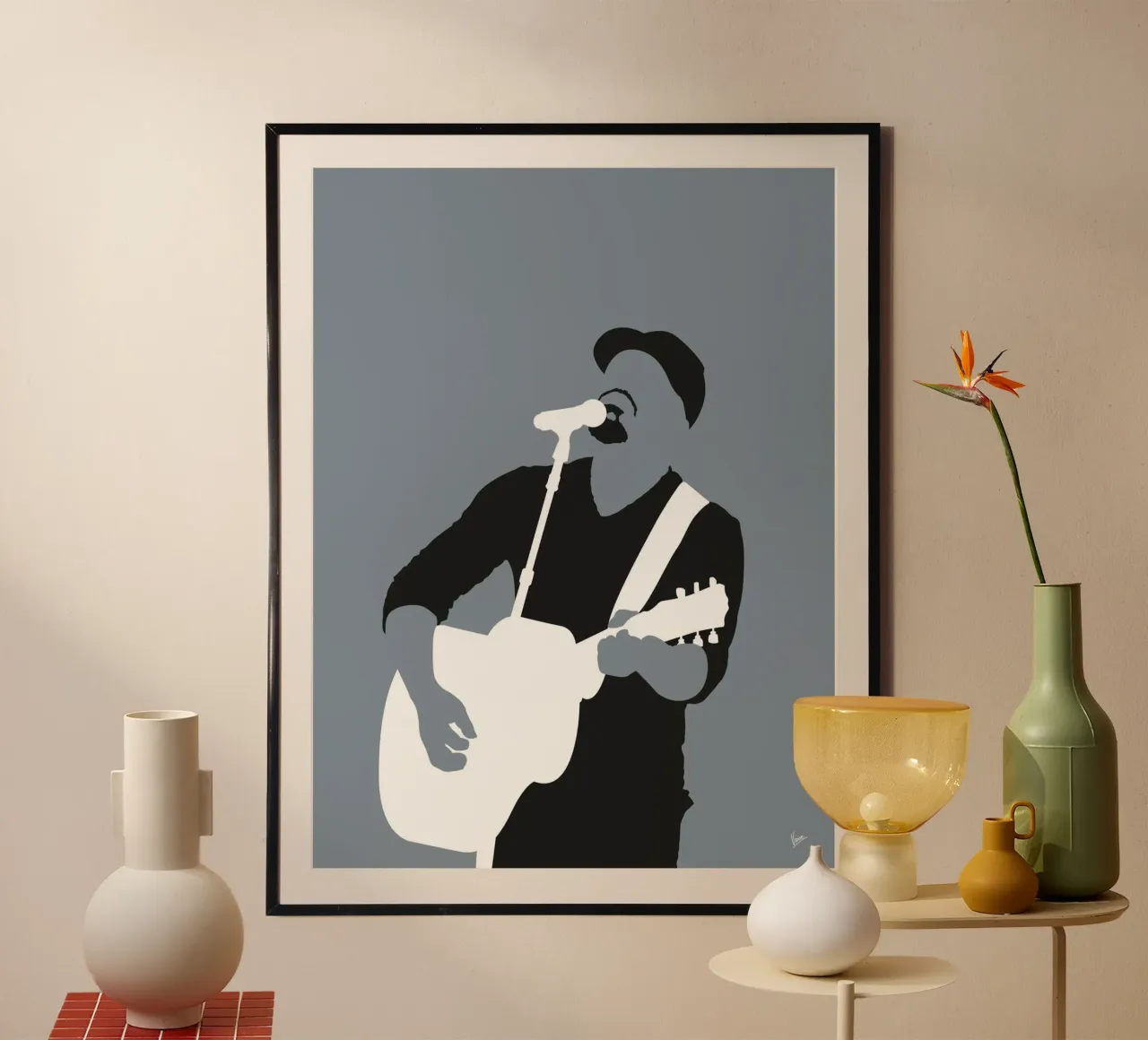 No177 Hootie and the Blowfish carta hahnemühle da Iconic Rockstars