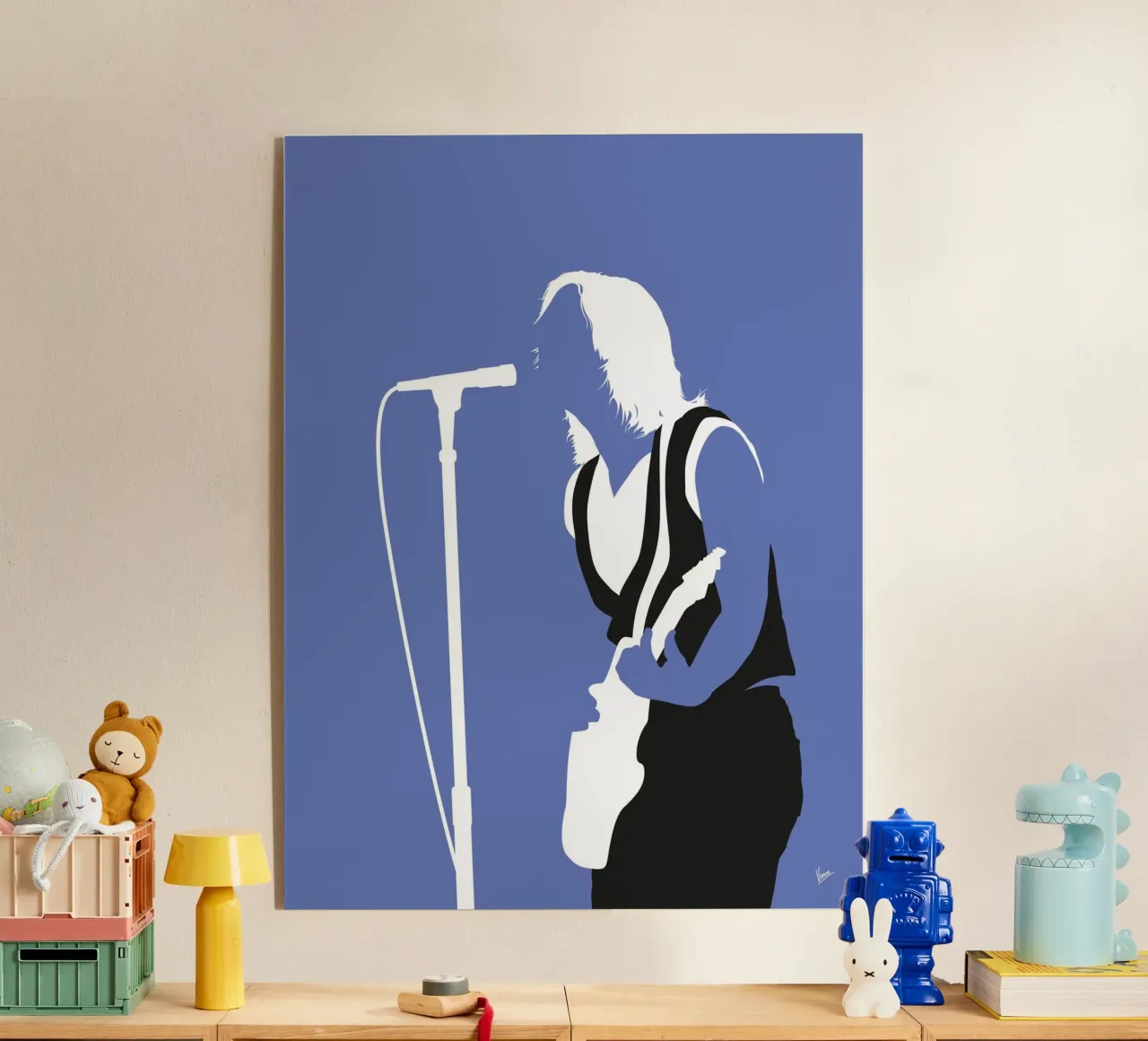 No178 Tom Petty plexiglass da Iconic Rockstars