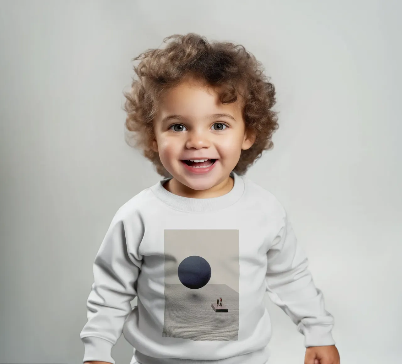 Let's Start From Scratch baby sweatshirt van Maarten Léon