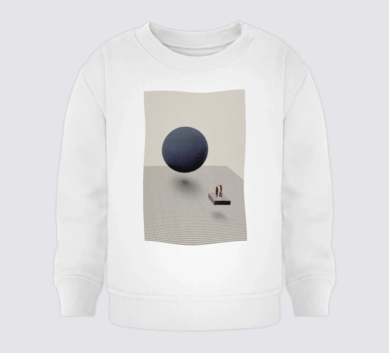Let's Start From Scratch baby sweatshirt van Maarten Léon