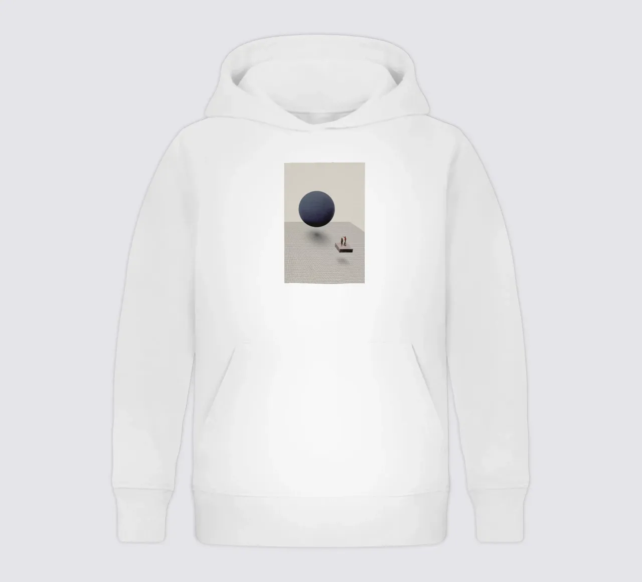 Let's Start From Scratch felpa bambino con cappuccio da Maarten Léon