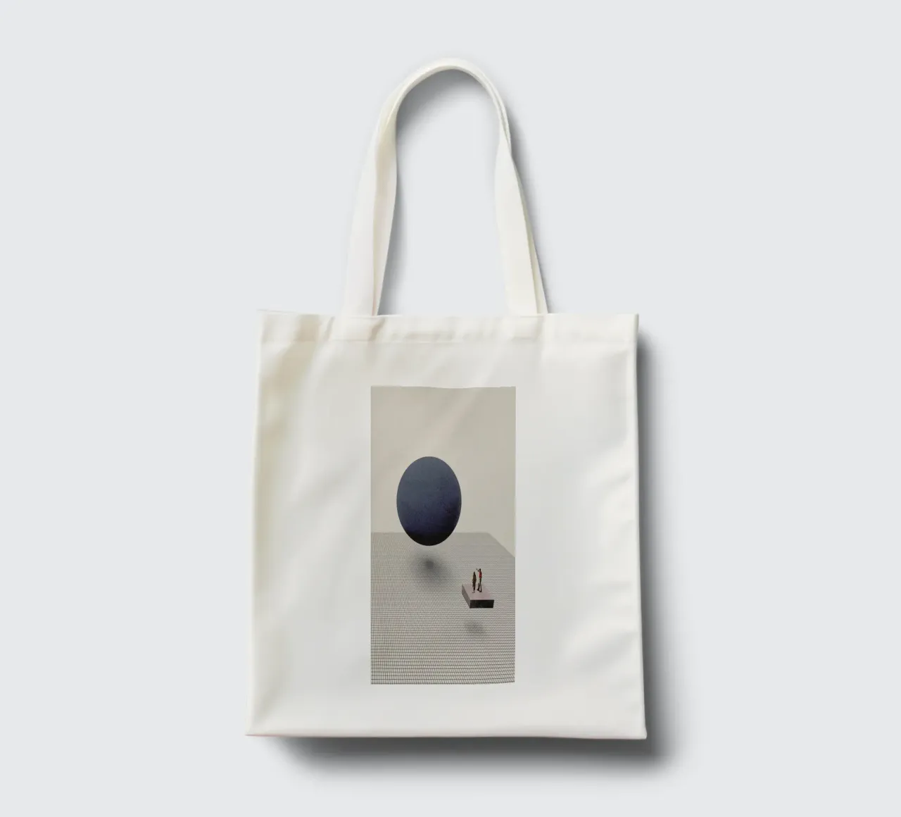 Let's Start From Scratch borsa in juta da Maarten Léon