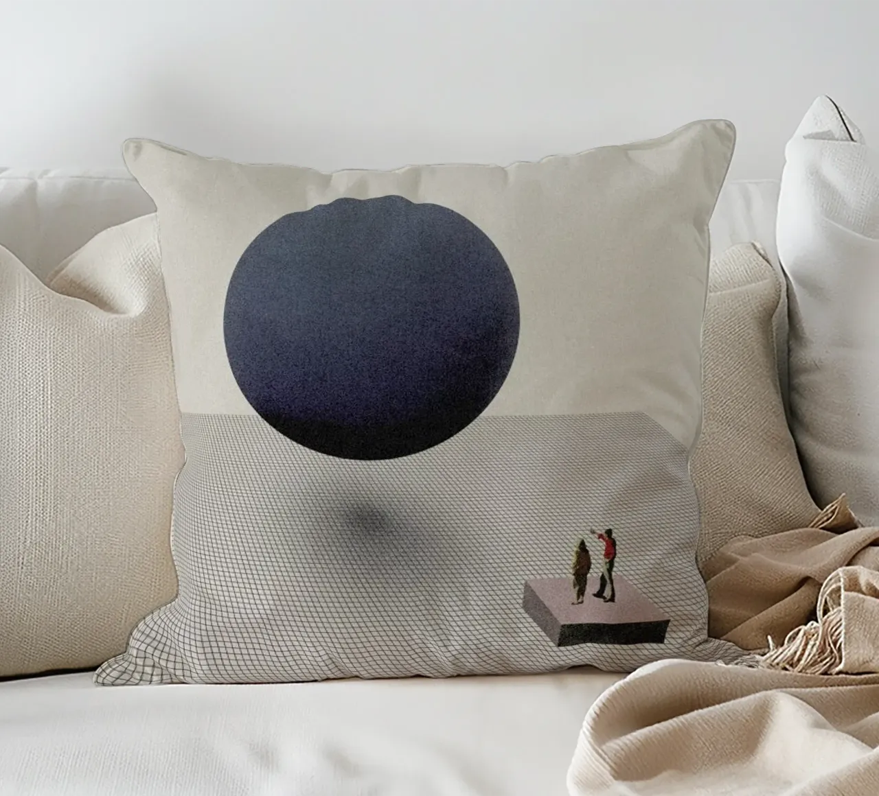 Let's Start From Scratch cuscino da Maarten Léon