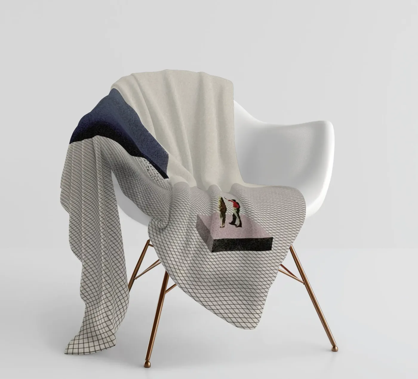 Let's Start From Scratch fleecedeken van Maarten Léon