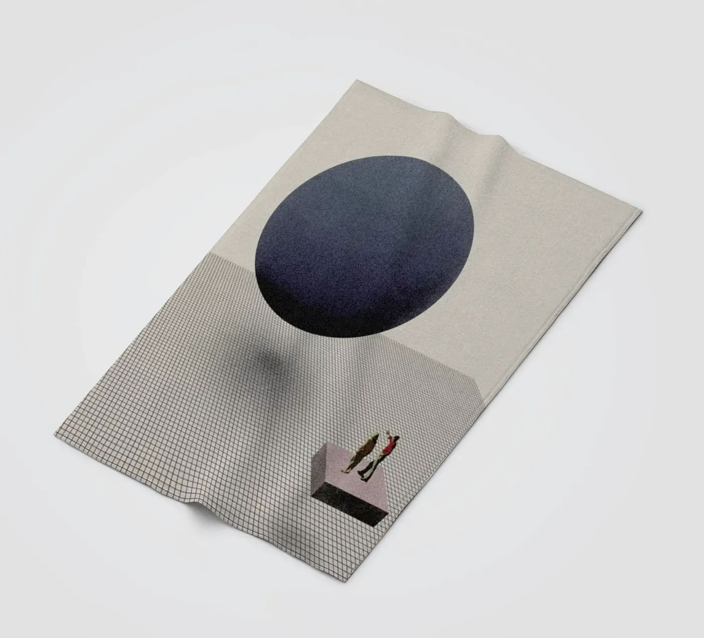 Let's Start From Scratch fleecedeken van Maarten Léon