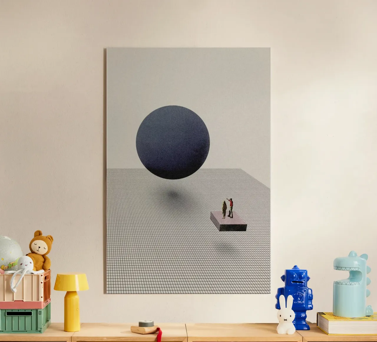 Let's Start From Scratch plexiglass da Maarten Léon