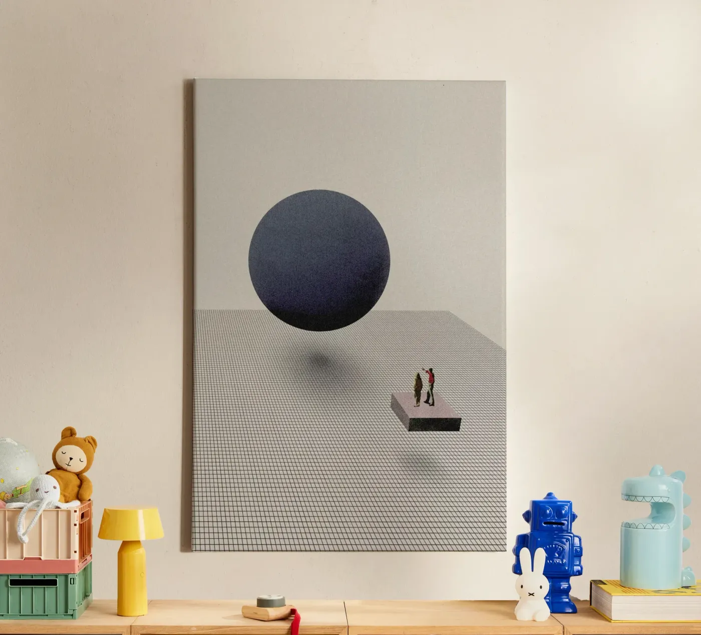 Let's Start From Scratch tela da Maarten Léon