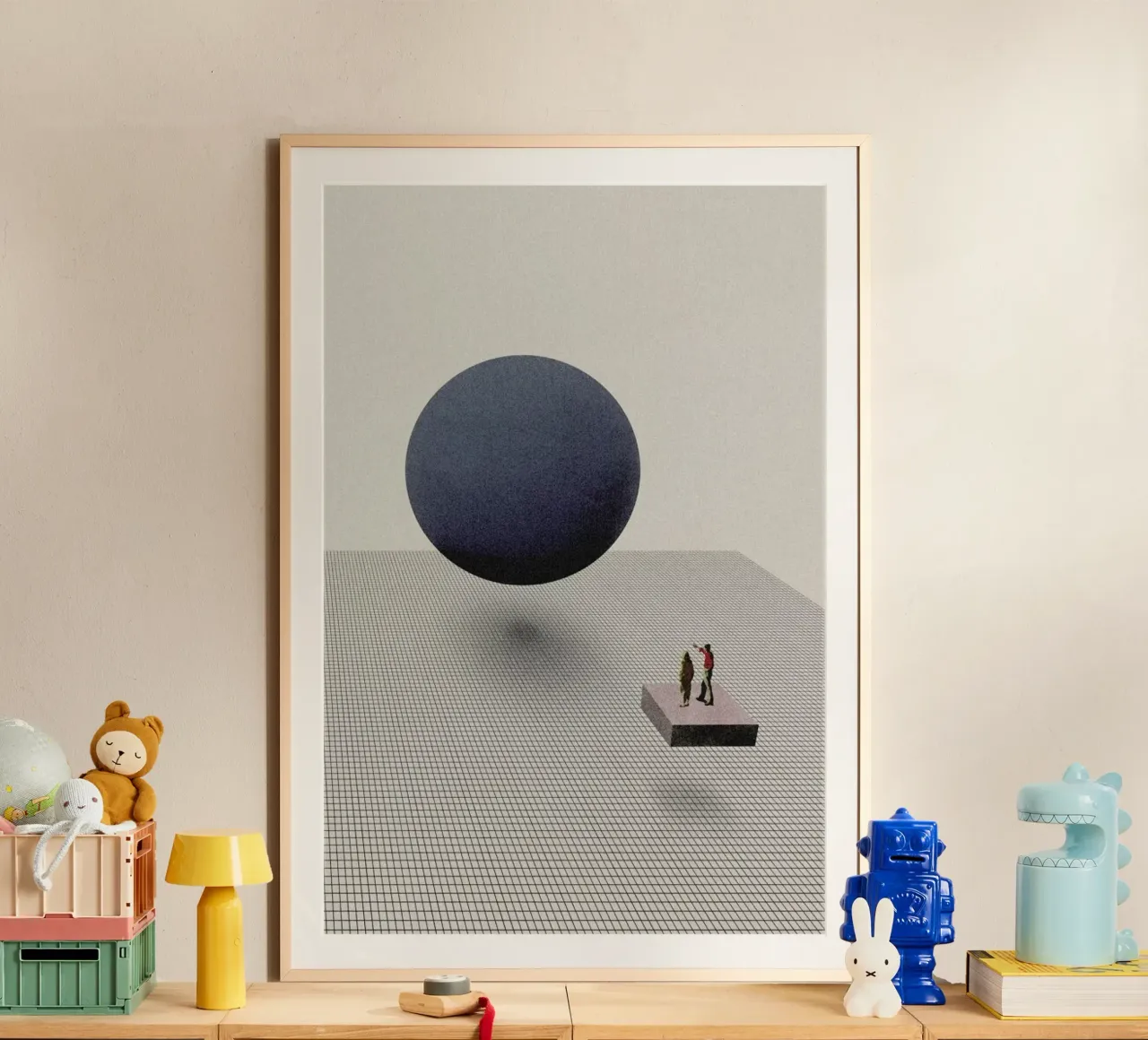 Let's Start From Scratch poster da Maarten Léon