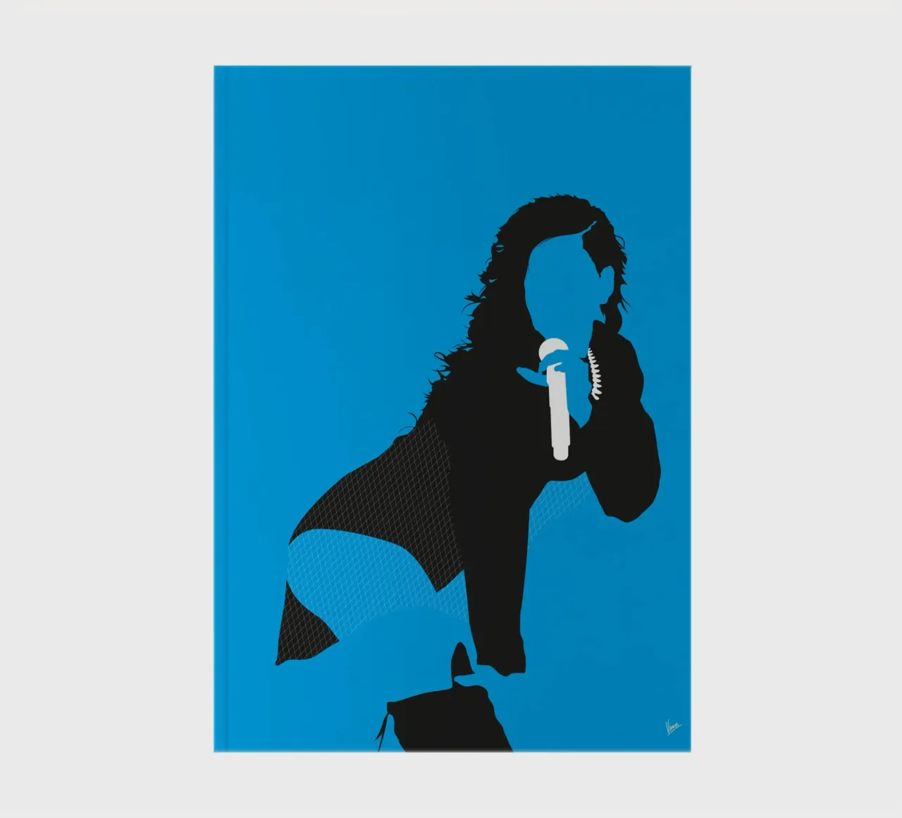 No179 Rihanna carnet de notes de Iconic Rockstars