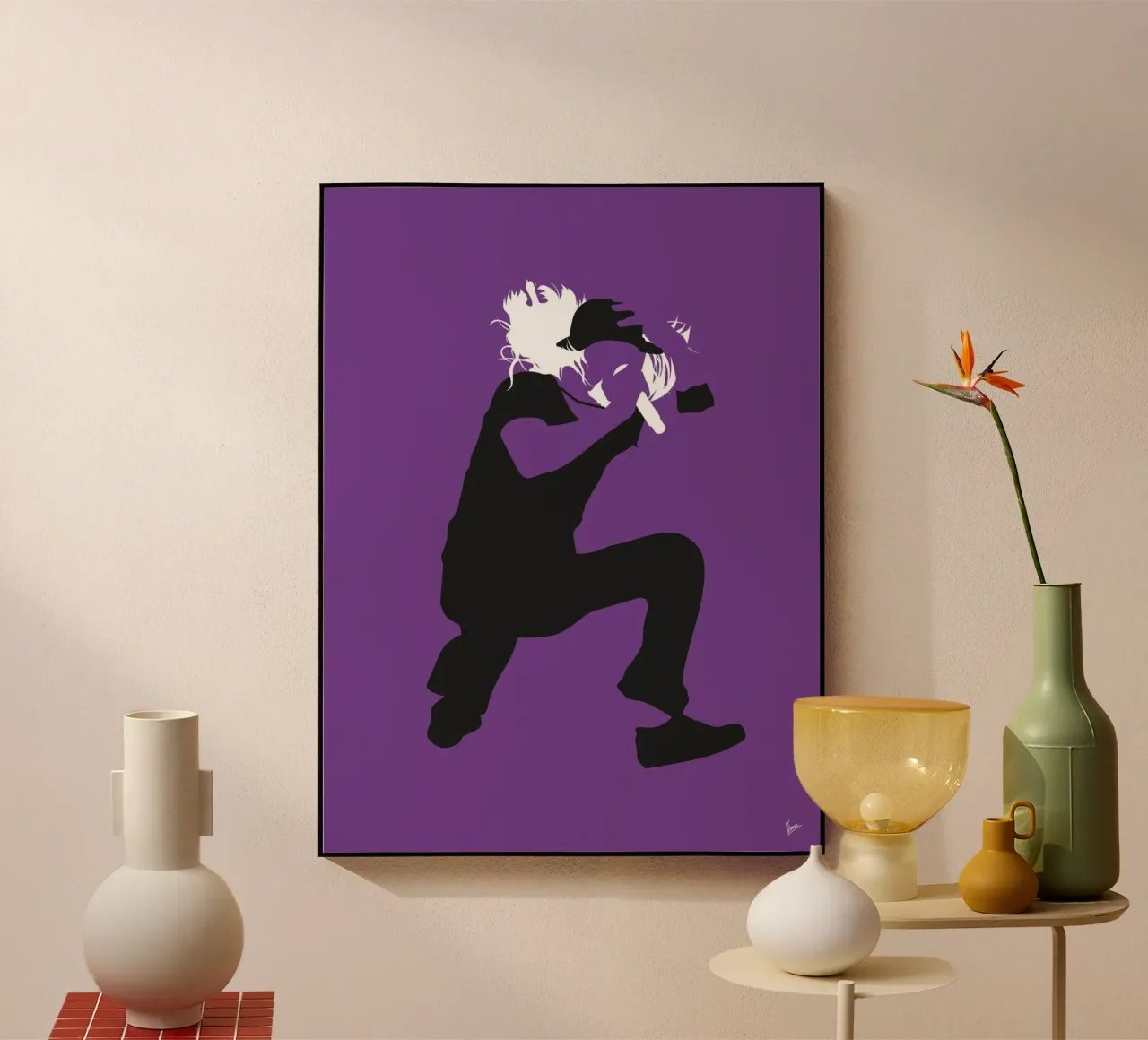 No181 Kid Rock plexiglass da Iconic Rockstars