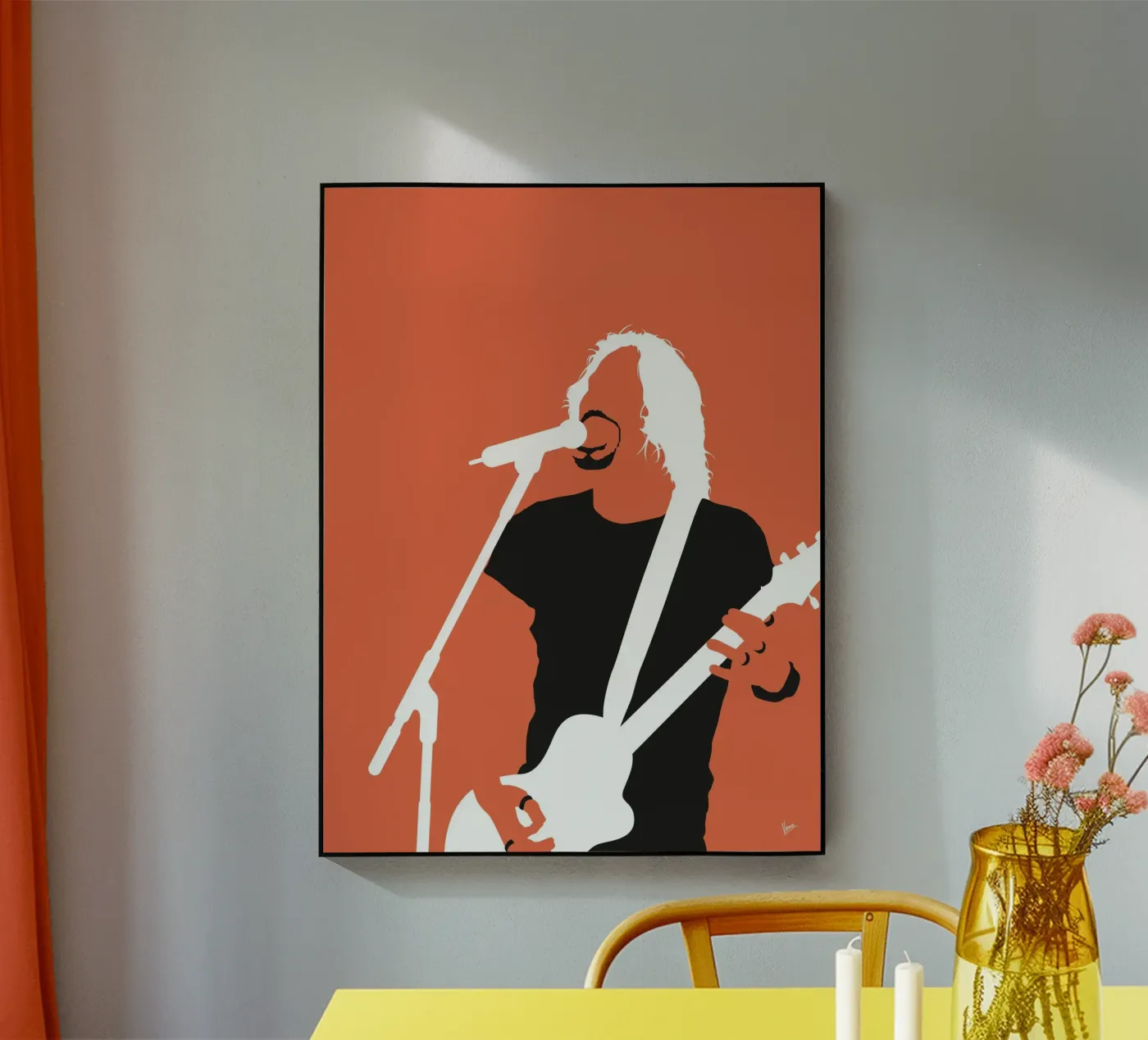 No183 Nickelback Acryl-Glas von Iconic Rockstars