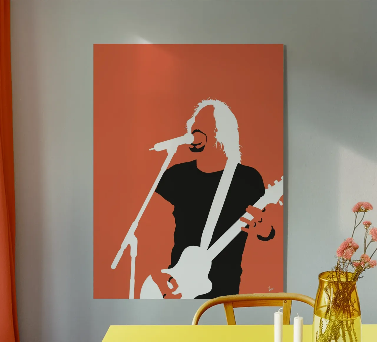 No183 Nickelback plexiglass da Iconic Rockstars