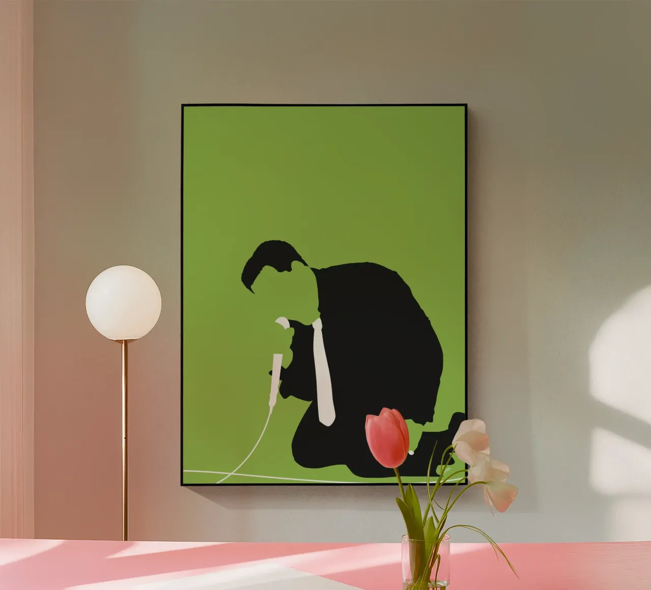 No186 Otis Redding plexiglass da Iconic Rockstars