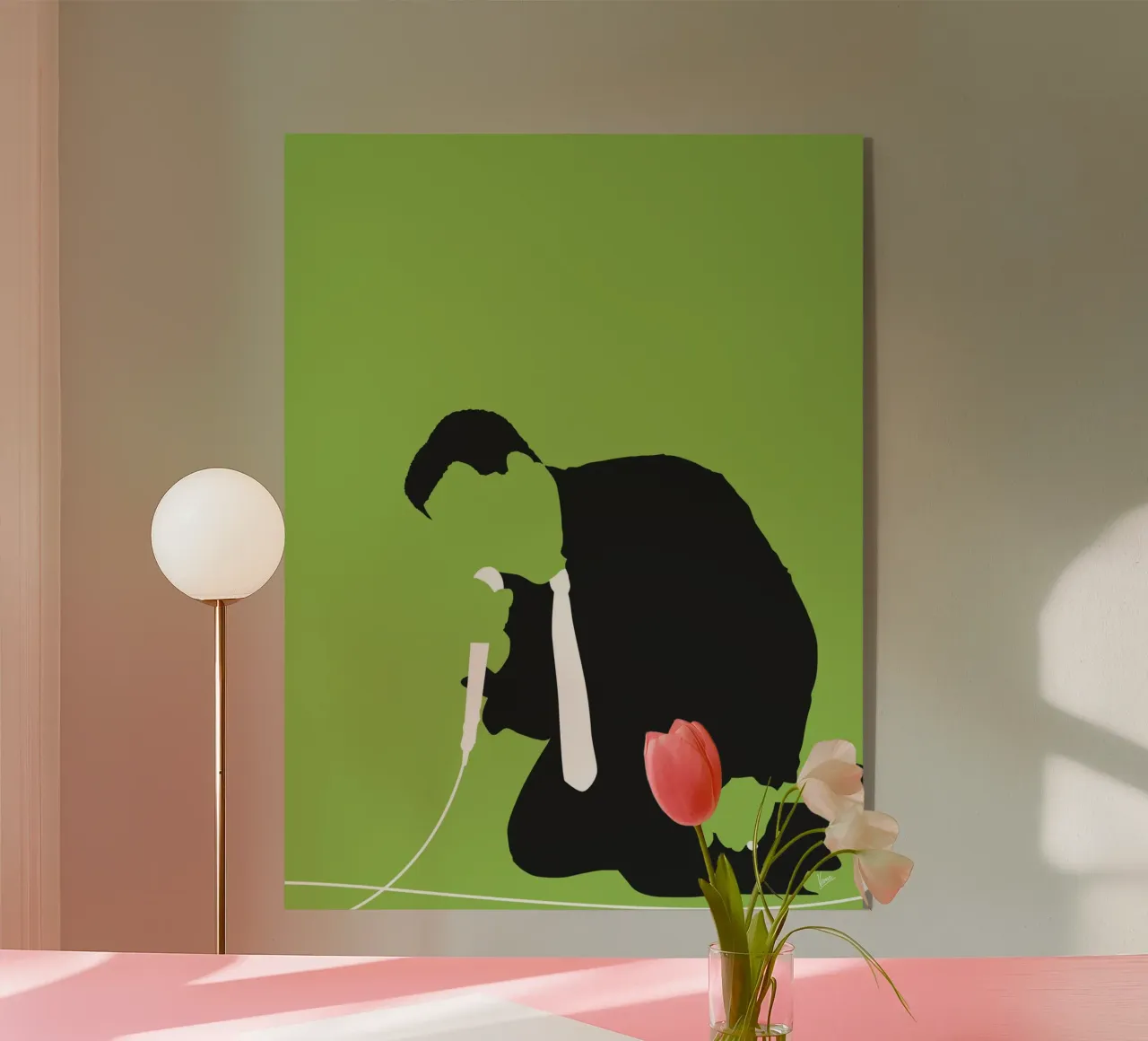 No186 Otis Redding plexiglass da Iconic Rockstars