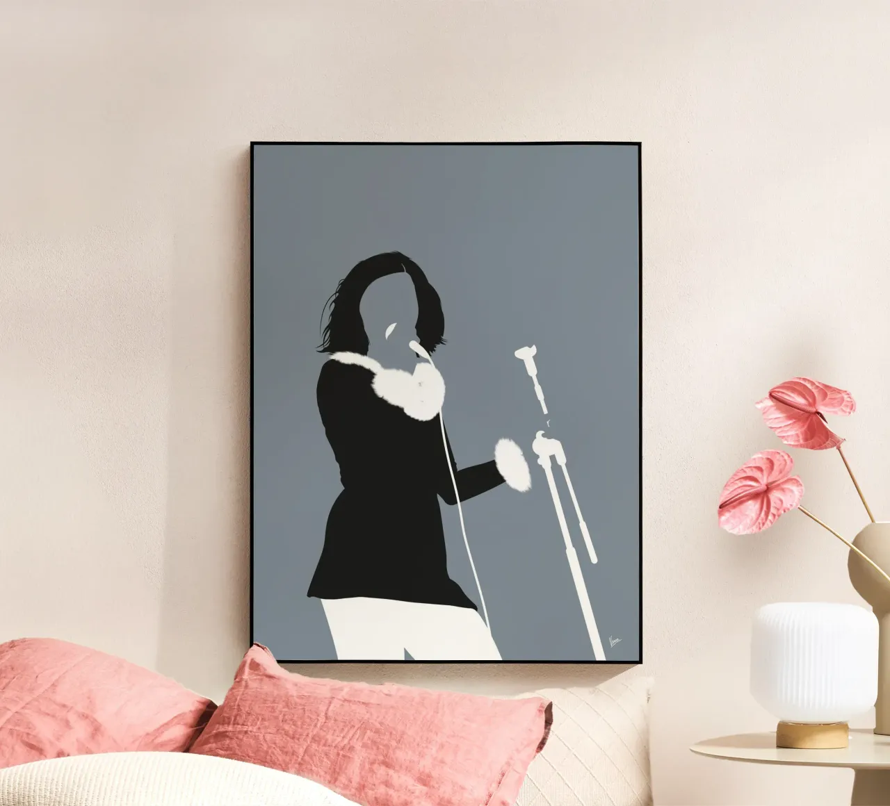 No187 Bjork plexiglass da Iconic Rockstars