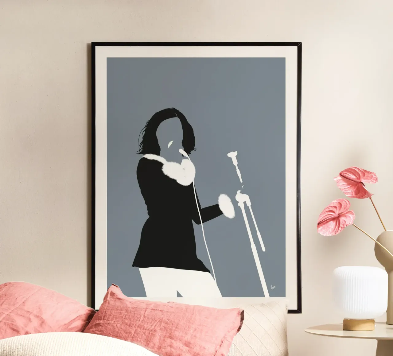 No187 Bjork poster da Iconic Rockstars