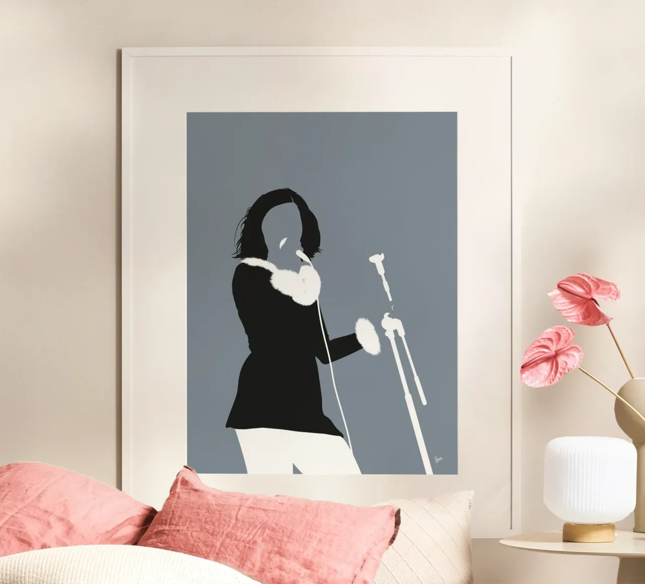 No187 Bjork poster da Iconic Rockstars