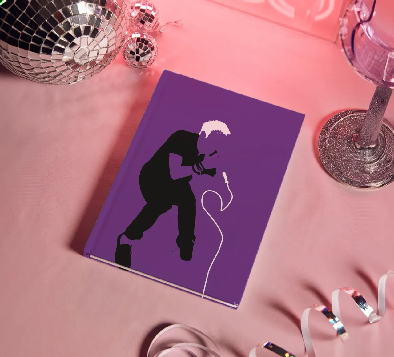 No191 Blur notebook by Iconic Rockstars