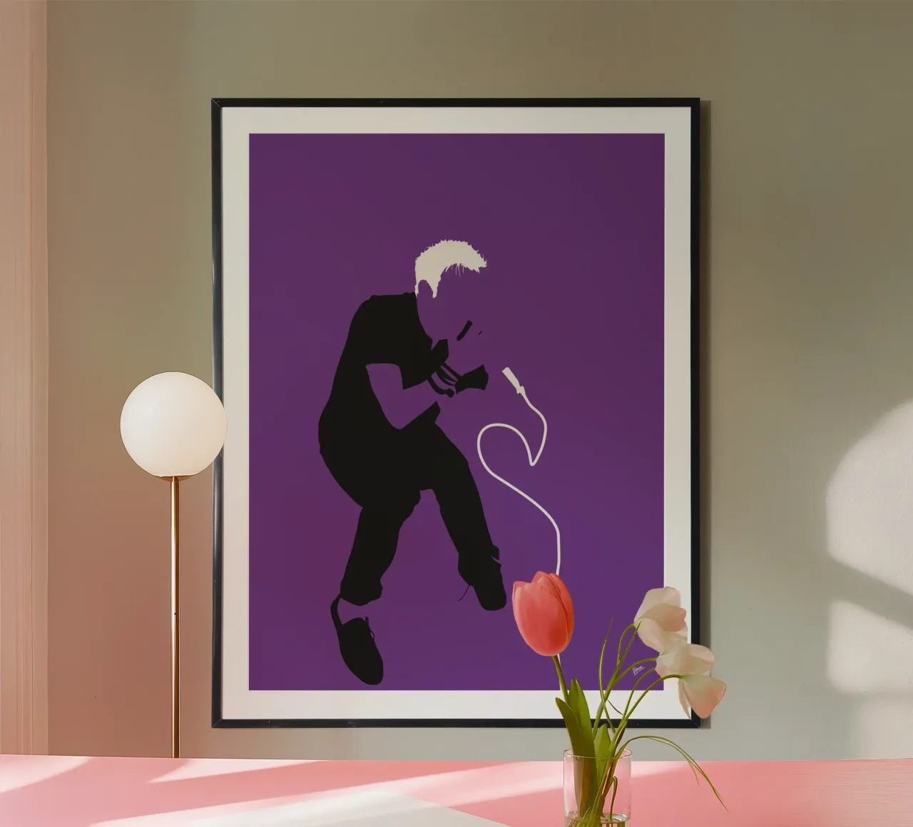 No191 Blur poster da Iconic Rockstars