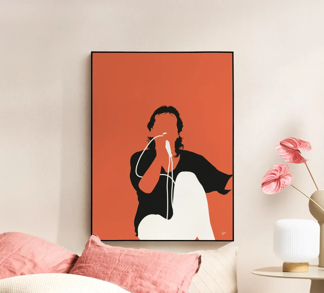 No193 SIMPLE MINDS plexiglass da Iconic Rockstars