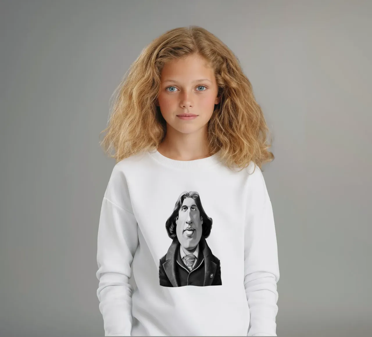 Oscar Wilde felpa bambino da Rob Art | Illustration
