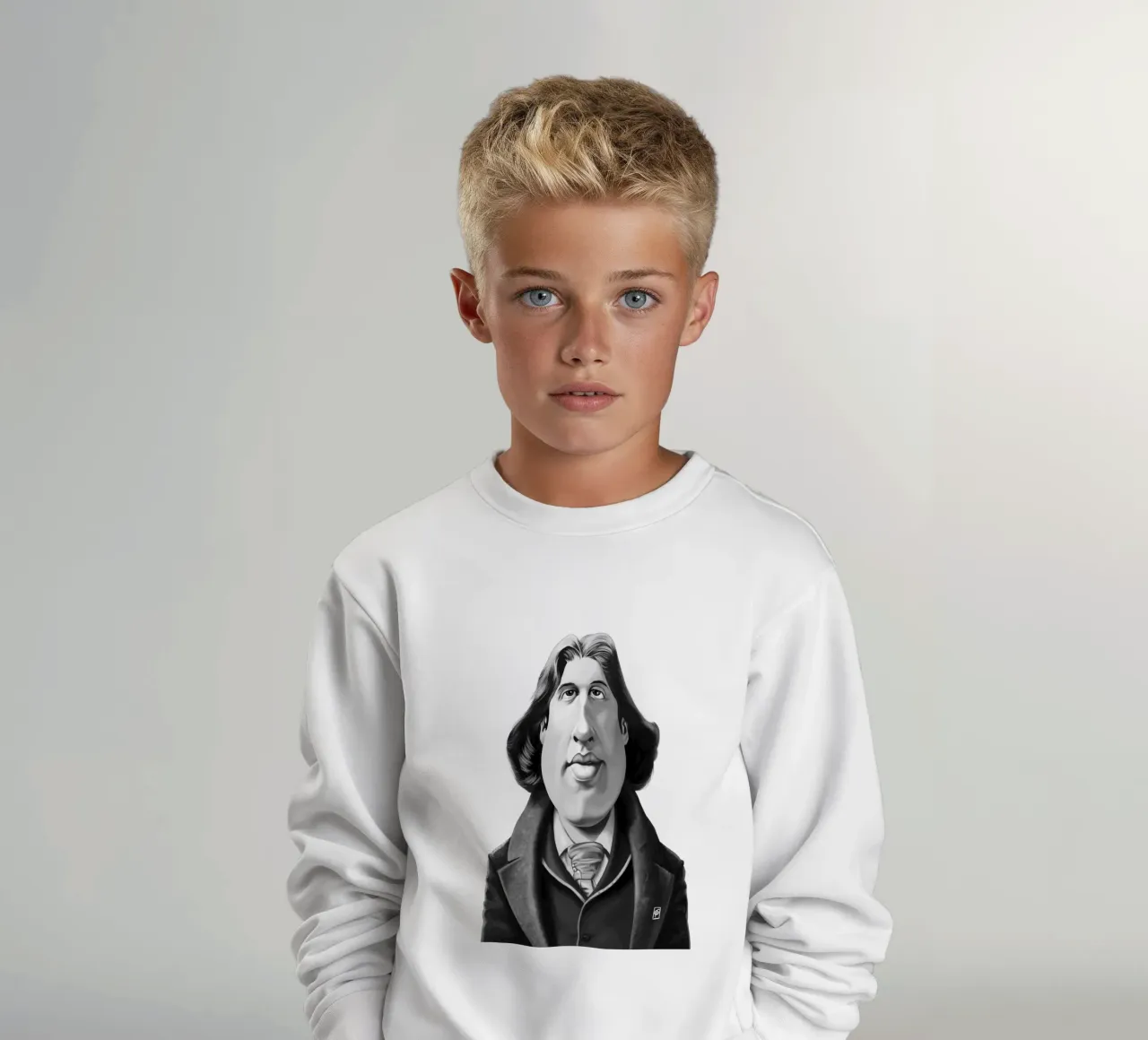 Oscar Wilde felpa bambino da Rob Art | Illustration