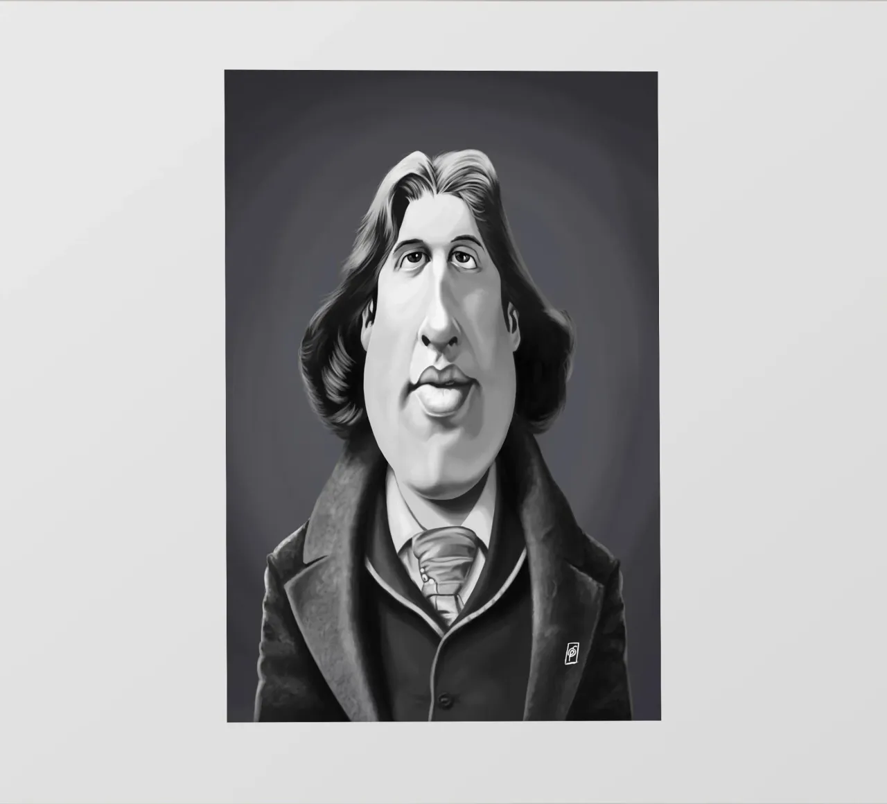 Oscar Wilde telo in pvc da Rob Art | Illustration
