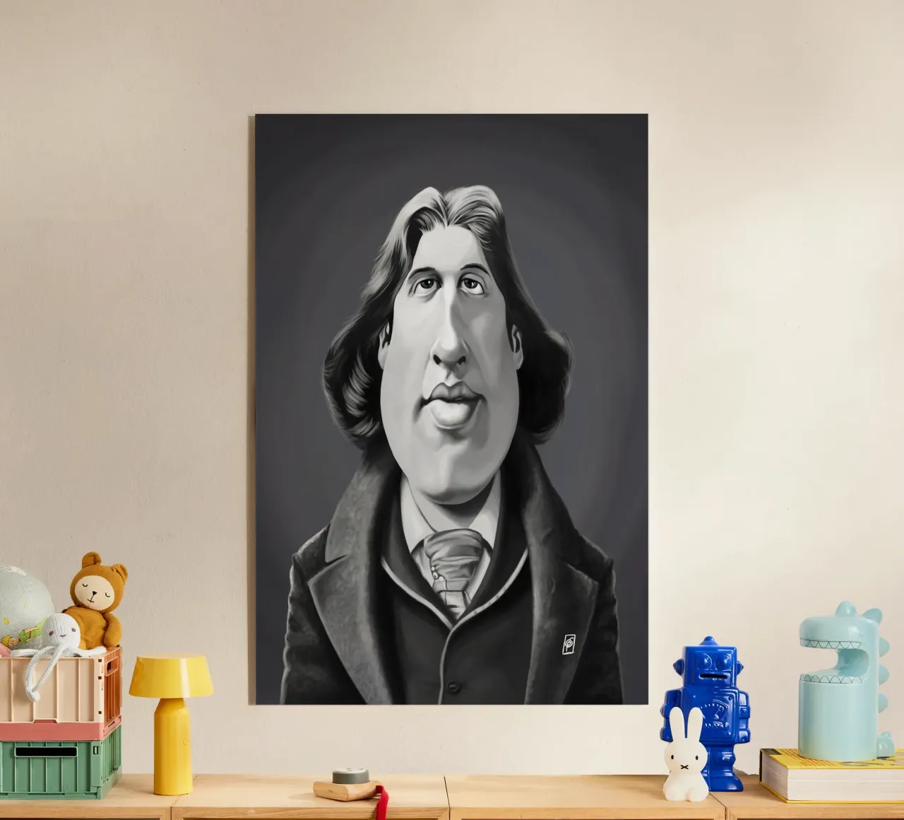 Oscar Wilde plexiglass da Rob Art | Illustration