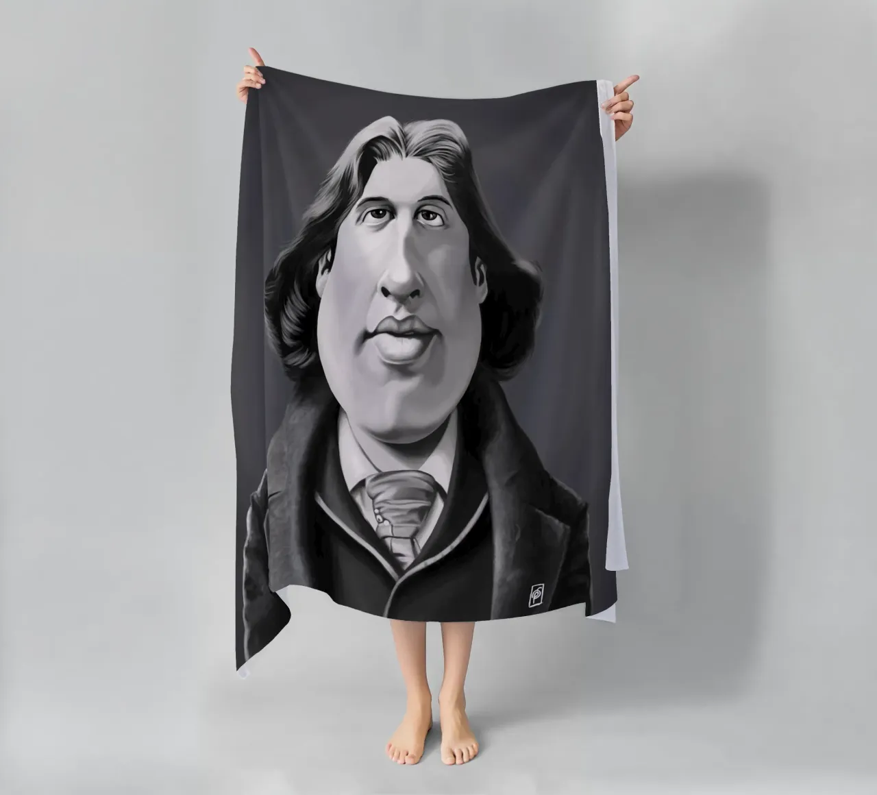 Oscar Wilde telo mare da Rob Art | Illustration