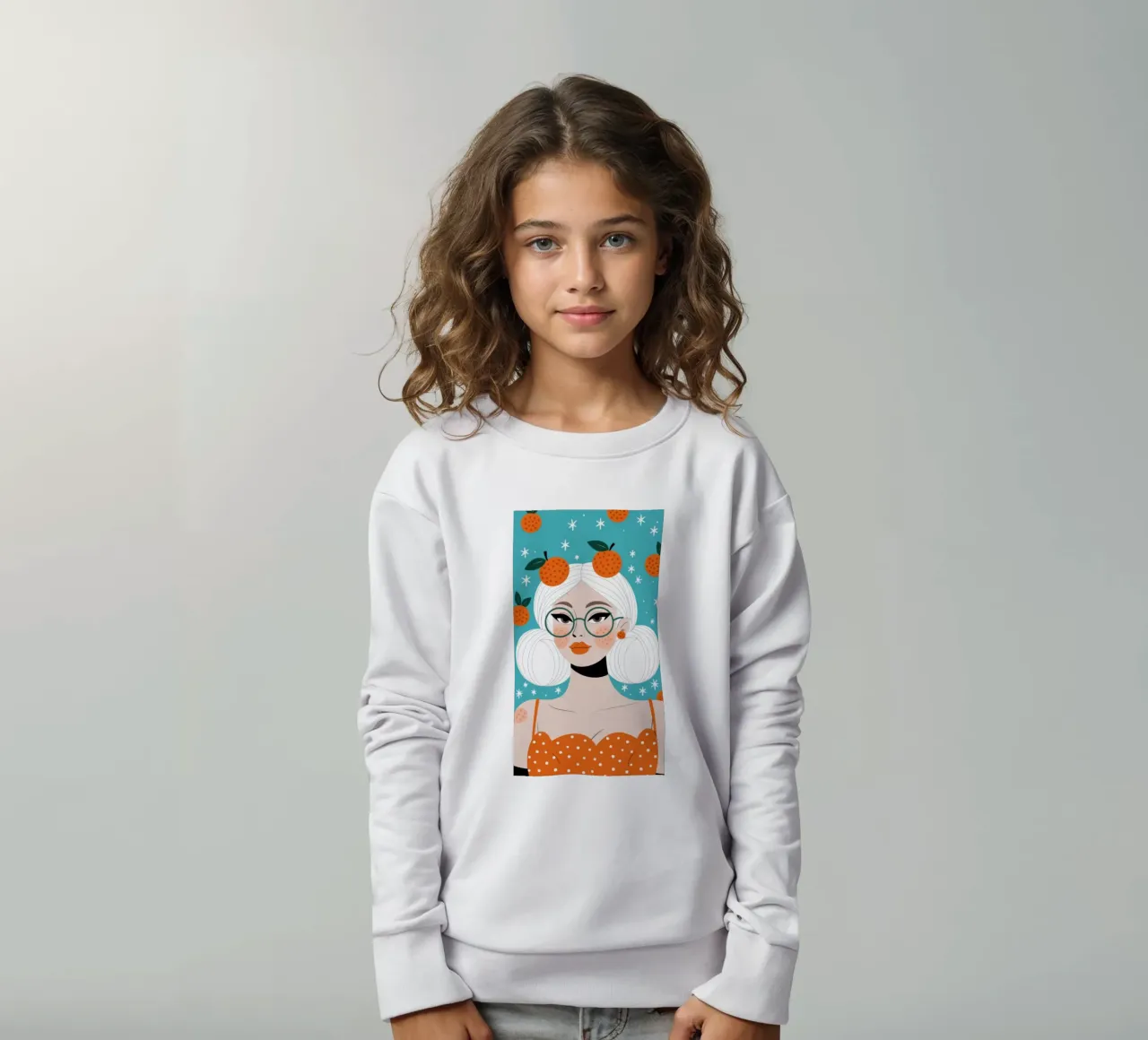 Fascino Retro Pop felpa bambino da Atelier Tiga