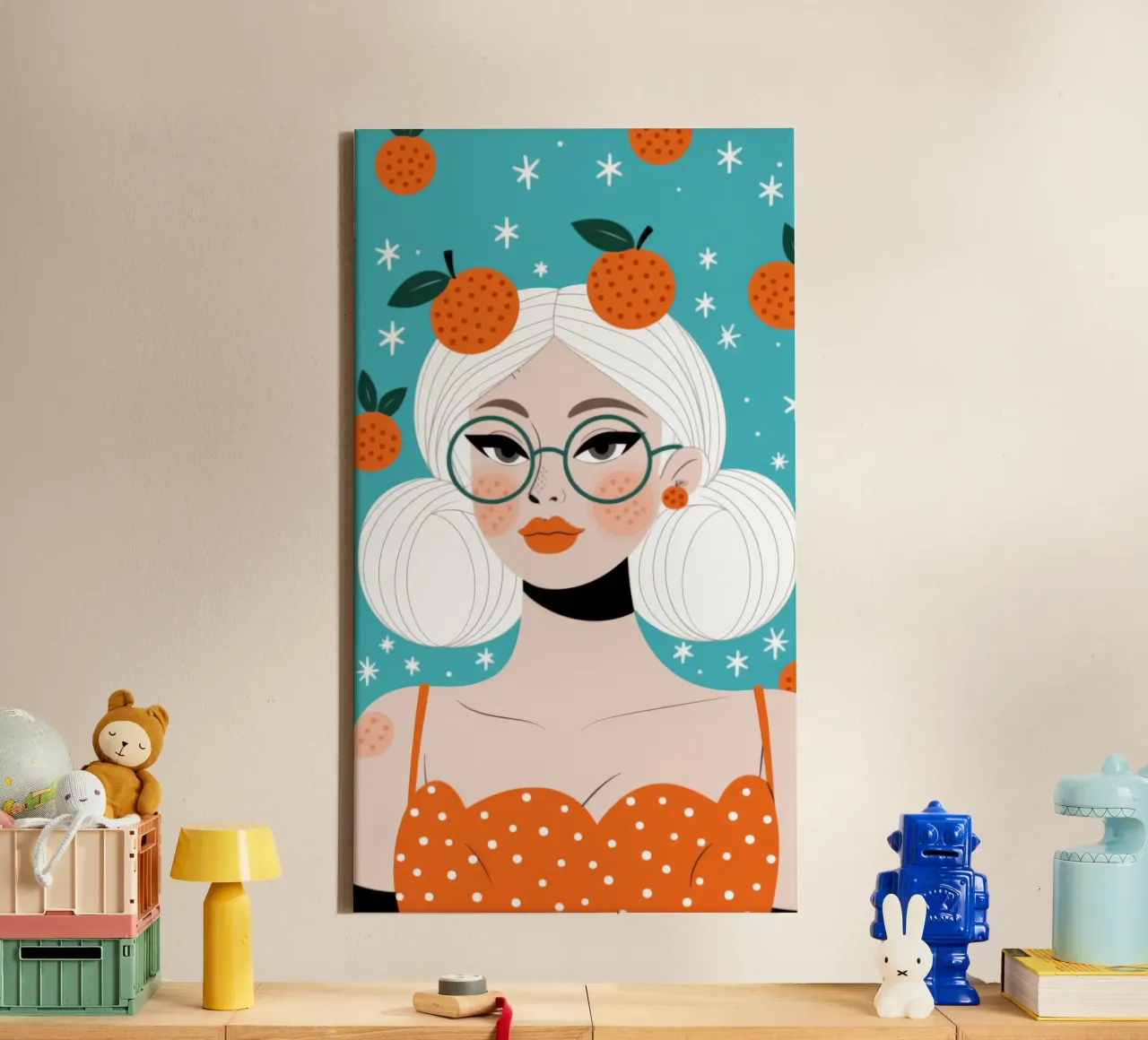 Fascino Retro Pop tela da Atelier Tiga